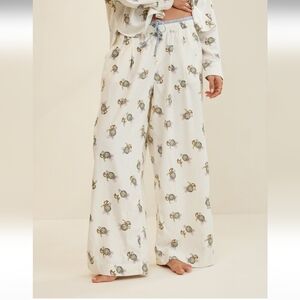 Aerie CINDY LOU Flannel Pj Pants NWT Size XS